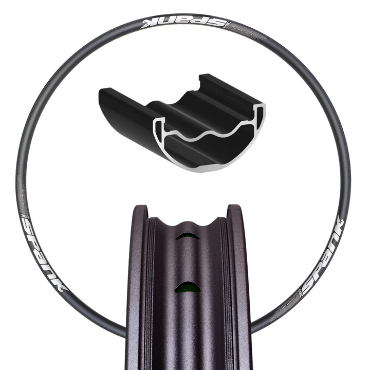 SPANK SPIKE 369 FRONT Wheel 