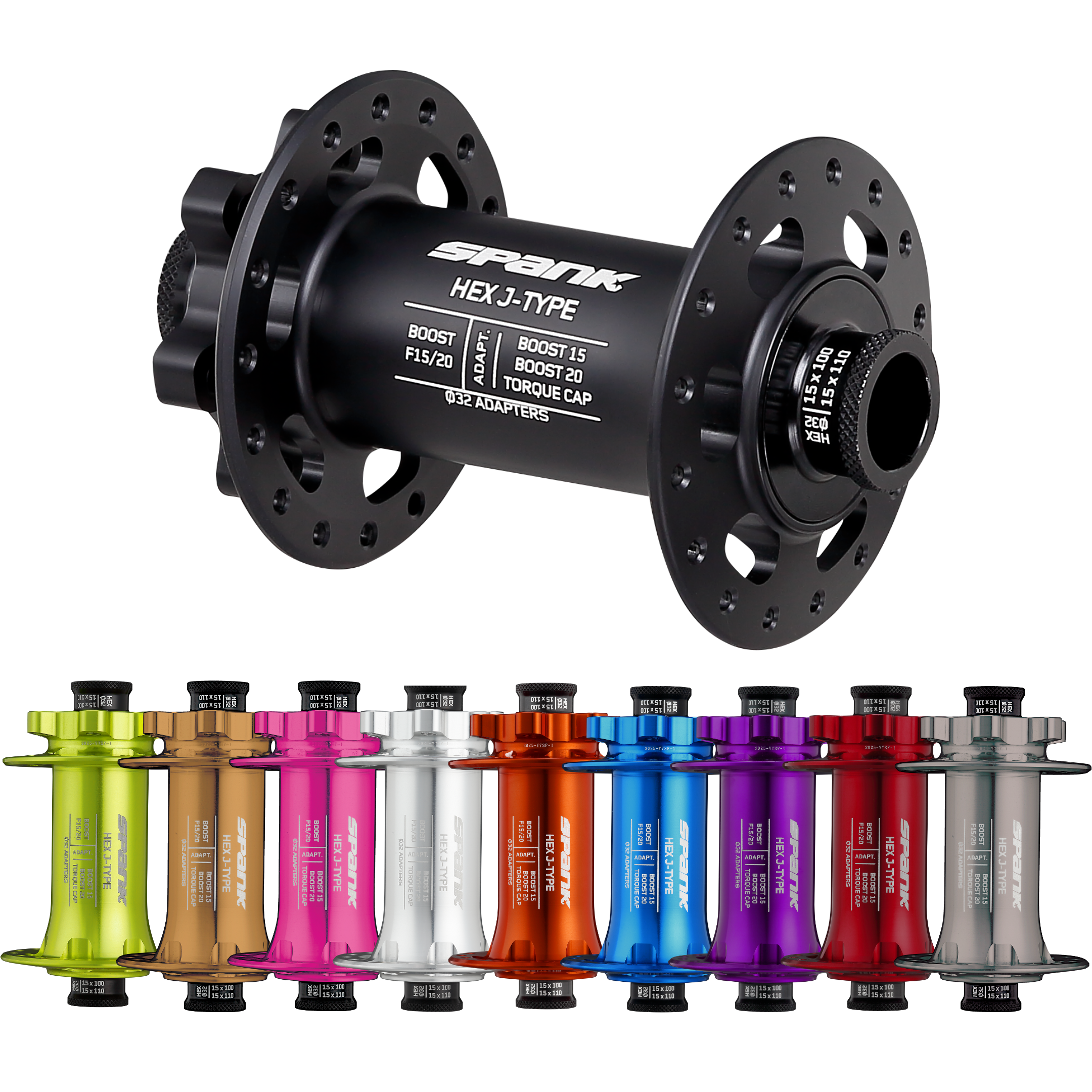 SPANK Hex J-Type Front Hub │ Race Ready Hub │ The Gravity Cartel