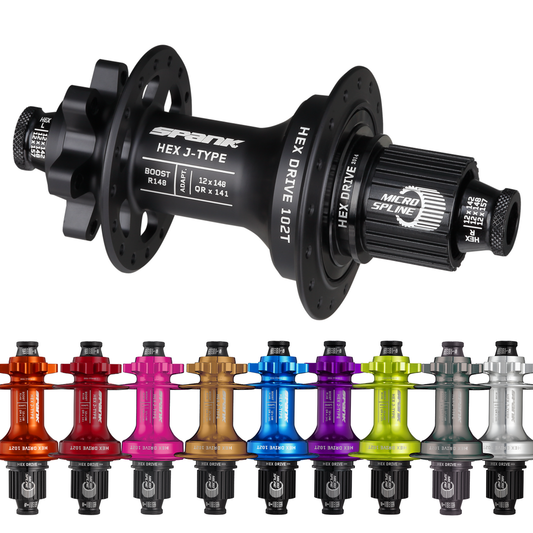 SPANK Hex J-Type Rear Hub │The All New Hex Drive │ The Gravity SPANK Hex J-Type Rear Hub │The All New Hex Drive │ The Gravity