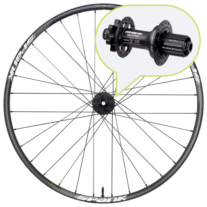 SPANK SPIKE 369 Vibrocore™ REAR Wheel