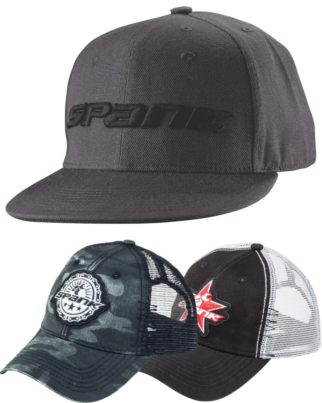 SPANK Snap Back Caps