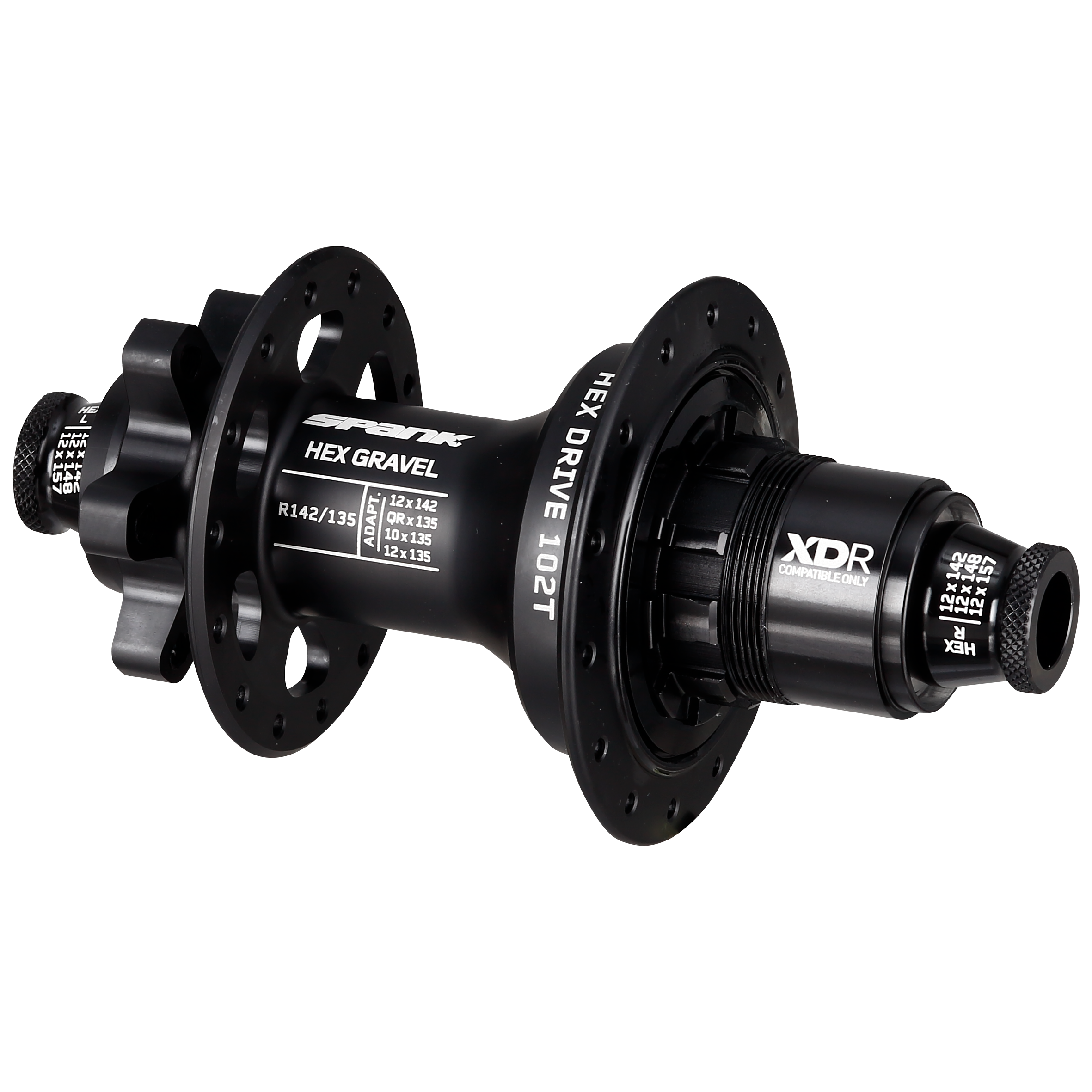 Clark Rear Hub SPANK Hex Gravel Rear Hub │ The Driver for Gravel │ The Gravity Cartel