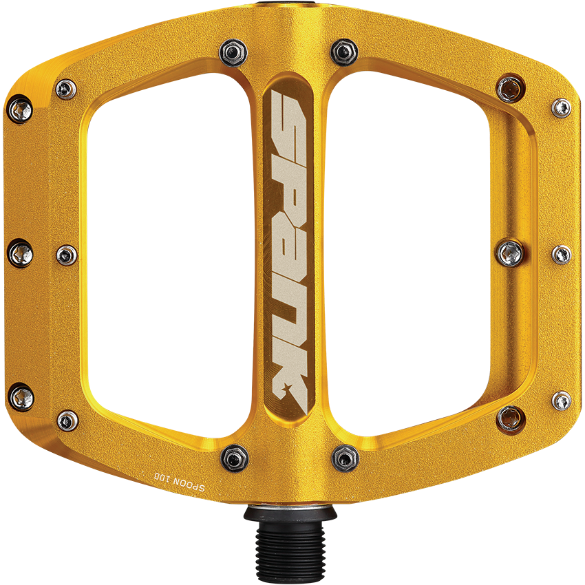 mtb pedal gold SPANK SPOON PEDALS – The Gravity Cartel
