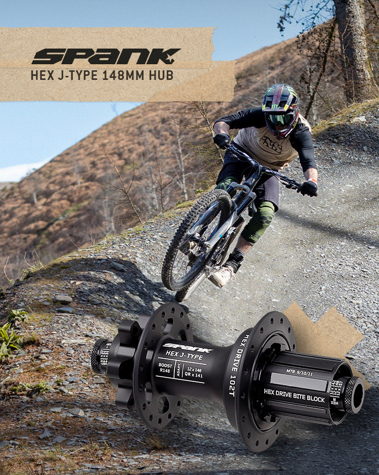SPANK HEX J-Type R141/148 Hubs