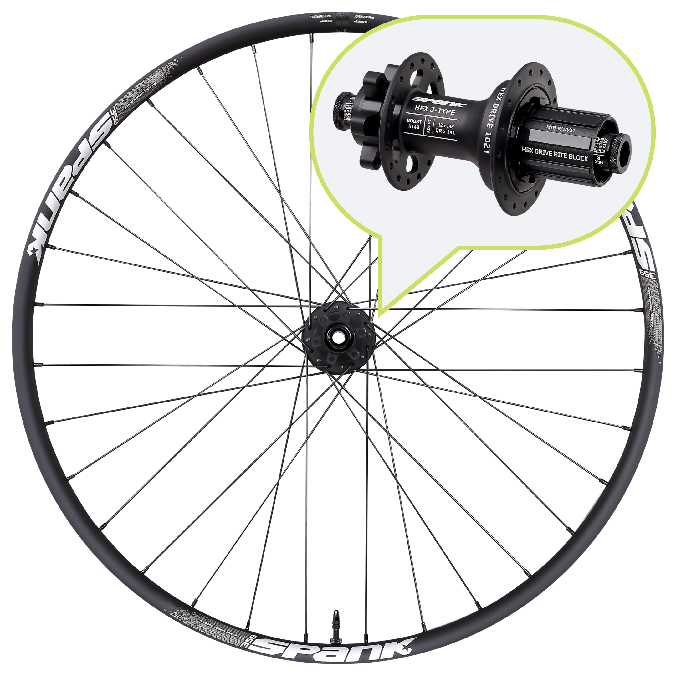 【美品】Spank 29インチ 完組ホイール 15×110mMTB Spank 29 Inch Complete Wheel 15 110Mmtb | eBay