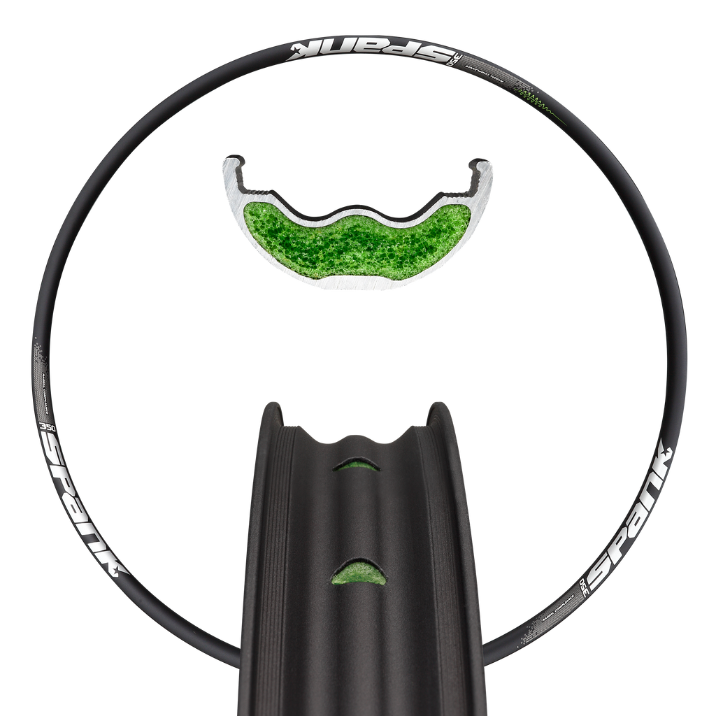 Spank spike 350 vibrocore wheelset hotsell